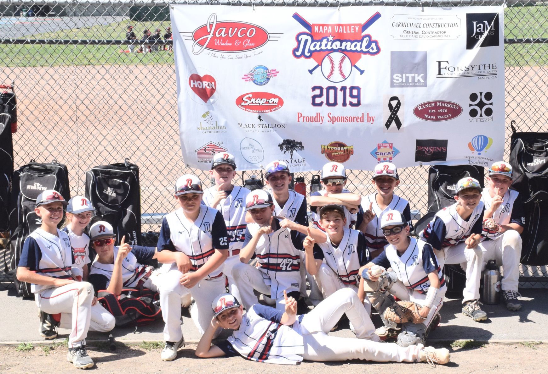 Napa Valley Nationals 11U baseball team